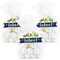 Big Dot of Happiness Back to School - First Day of School Classroom Clear Goodie Favor Bags - Treat Bags With Tags - Set of 12